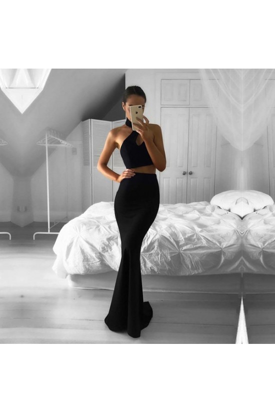 Long Black Two Pieces Mermaid Prom Formal Evening Party Dresses 3020954 Long Black Two Pieces Mermaid Prom Formal Evening Party Dresses 3020954