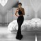 Long Black Two Pieces Mermaid Prom Formal Evening Party Dresses 3020954
