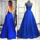 Long Blue Spaghetti Straps Prom Formal Evening Party Dresses 3020985 Long Blue Spaghetti Straps Prom Formal Evening Party Dresses 3020985