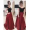 A-Line Long Prom Dresses Off-the-Shoulder Evening Gowns 601006