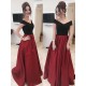 A-Line Long Prom Dresses Off-the-Shoulder Evening Gowns 601006 A-Line Long Prom Dresses Off-the-Shoulder Evening Gowns 601006