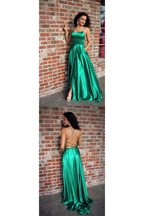 Sexy Long Royal Blue Backless Prom Dresses Evening Gowns 601008