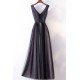 Elegant A-Line V-Neck Long Prom Dresses Evening Gowns 601010 Elegant A-Line V-Neck Long Prom Dresses Evening Gowns 601010