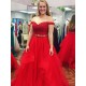 Inexpensive Two Pieces Prom Dresses Long Red Lace Prom Dresses Evening Gowns 601012 Inexpensive Two Pieces Prom Dresses Long Red Lace Prom Dresses Evening Gowns 601012