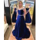Amazing A-Line Beaded Long Prom Dresses Off-the-Shoulder Evening Gowns 601014 Amazing A-Line Beaded Long Prom Dresses Off-the-Shoulder Evening Gowns 601014