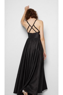 A-Line Spaghetti Straps Long Prom Dresses Formal Evening Dresses 601020