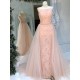 Long Pink Lace Tulle Prom Dresses Formal Evening Dresses 601049 Long Pink Lace Tulle Prom Dresses Formal Evening Dresses 601049
