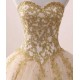 Ball Gown Sweetheart Gold Lace Appliques Long Prom Dresses Formal Evening Dresses 601059 Ball Gown Sweetheart Gold Lace Appliques Long Prom Dresses Formal Evening Dresses 601059