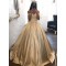 Ball Gown Off-the-Shoulder Lace Satin Long Prom Dresses Formal Evening Dresses 601088