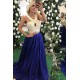 Beaded Lace Blue White Long Prom Dresses Formal Evening Dresses 601091 Beaded Lace Blue White Long Prom Dresses Formal Evening Dresses 601091
