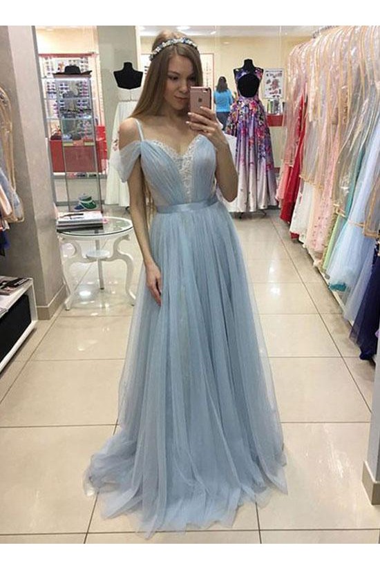 Lace and Tulle Long Prom Dresses Formal Evening Dresses 601101 Lace and Tulle Long Prom Dresses Formal Evening Dresses 601101