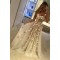 A-Line Sweetheart Long Prom Dresses Formal Evening Dresses with Flowers 601102