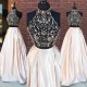 Beaded Two Pieces Long Prom Dresses Formal Evening Dresses 601104 Beaded Two Pieces Long Prom Dresses Formal Evening Dresses 601104