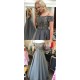 Beaded Tulle Long Prom Dresses Formal Evening Dresses 601105