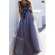Lace Long Sleeves See Through Prom Dresses Formal Evening Dresses 601117 Lace Long Sleeves See Through Prom Dresses Formal Evening Dresses 601117
