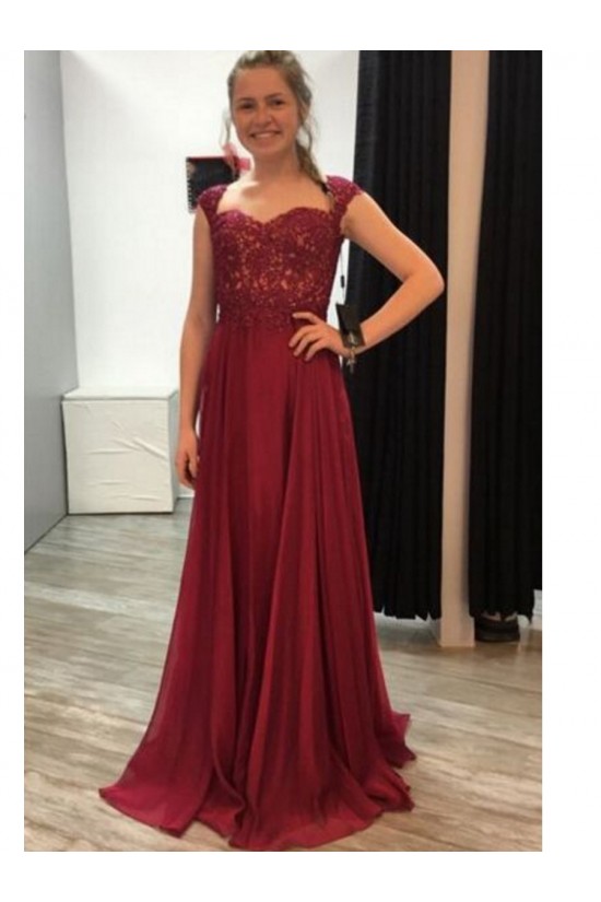 A-Line Chiffon Long Prom Dresses Formal Evening Dresses 601125 A-Line Chiffon Long Prom Dresses Formal Evening Dresses 601125