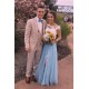 Elegant Beaded Lace Two Pieces Prom Dresses Formal Evening Dresses 601145