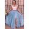 Elegant Beaded Lace Two Pieces Prom Dresses Formal Evening Dresses 601145