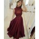Beaded Lace Long Prom Dresses Formal Evening Dresses 601146