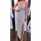 Sexy Sparkly V-Neck Long Prom Dresses Formal Evening Dresses 601148