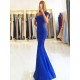 Elegant One-Shoulder Mermaid Long Plus Size Prom Dresses Formal Evening Dresses 601164 Elegant One-Shoulder Mermaid Long Plus Size Prom Dresses Formal Evening Dresses 601164