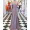 Spaghetti Straps V-Neck Long Prom Dresses Formal Evening Dresses 601215
