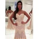 Mermaid Sweetheart Lace Long Prom Dresses Formal Evening Dresses 601226 Mermaid Sweetheart Lace Long Prom Dresses Formal Evening Dresses 601226