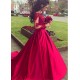Ball Gown Off-the-Shoulder Lace Long Sleeves Prom Dresses Formal Evening Dresses 601228 Ball Gown Off-the-Shoulder Lace Long Sleeves Prom Dresses Formal Evening Dresses 601228