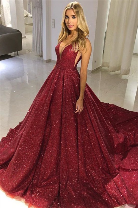 Sequins V-Neck Long Prom Dresses Formal Evening Dresses 601237 Sequins V-Neck Long Prom Dresses Formal Evening Dresses 601237