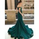 Mermaid Off-the-Shoulder Long Prom Dresses Formal Evening Dresses 601248