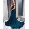 Mermaid Off-the-Shoulder Long Prom Dresses Formal Evening Dresses 601248