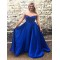 A-Line Sweetheart Beaded Long Prom Dresses Formal Evening Dresses 601263