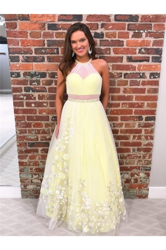 A-Line Beaded Long Long Prom Dresses Formal Evening Dresses 601264 A-Line Beaded Long Long Prom Dresses Formal Evening Dresses 601264