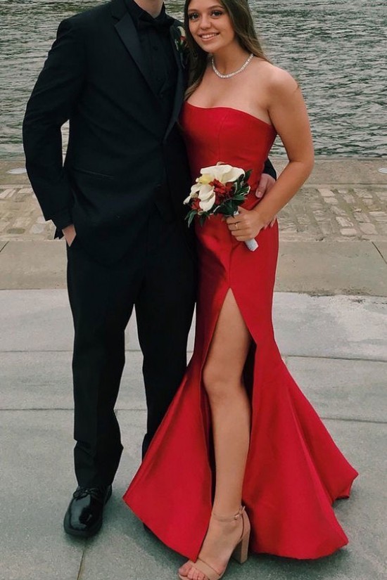 Mermaid Strapless Long Prom Dresses Formal Evening Dresses 601274 Mermaid Strapless Long Prom Dresses Formal Evening Dresses 601274