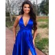 A-Line V-Neck Long Prom Dresses Formal Evening Dresses 601282 A-Line V-Neck Long Prom Dresses Formal Evening Dresses 601282