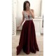 A-Line Beaded Long Prom Dresses Formal Evening Dresses 601302 A-Line Beaded Long Prom Dresses Formal Evening Dresses 601302