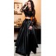 A-Line Lace Long Sleeves Two Pieces Long Prom Dresses Formal Evening Dresses 601343 A-Line Lace Long Sleeves Two Pieces Long Prom Dresses Formal Evening Dresses 601343