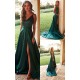 A-Line V-Neck Long Prom Dresses Formal Evening Dresses 601347 A-Line V-Neck Long Prom Dresses Formal Evening Dresses 601347