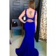 Elegant Mermaid Straps Open Back Long Prom Dress with Appliques Formal Evening Dresses 601369 Elegant Mermaid Straps Open Back Long Prom Dress with Appliques Formal Evening Dresses 601369