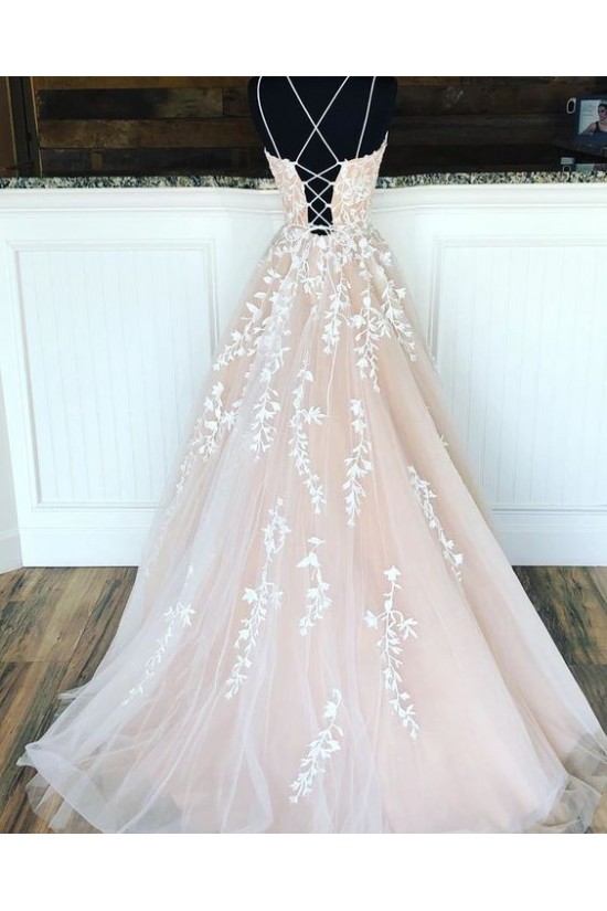 Elegant Lace Appliques Long Prom Dresses Formal Evening Dresses 601374 Elegant Lace Appliques Long Prom Dresses Formal Evening Dresses 601374