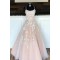 Elegant Lace Appliques Long Prom Dresses Formal Evening Dresses 601374