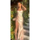 Sheath High Slit Long Prom Dress Formal Evening Dresses 601386 Sheath High Slit Long Prom Dress Formal Evening Dresses 601386