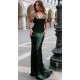 Mermaid V-Neck Spaghetti Straps Long Prom Dress Formal Evening Dresses 601394 Mermaid V-Neck Spaghetti Straps Long Prom Dress Formal Evening Dresses 601394