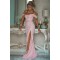 Elegant Mermaid Off-the-Shoulder Sequins Long Prom Dress Formal Evening Dresses 601401