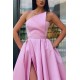 A-Line Satin Long Prom Dress Formal Evening Dresses 601421 A-Line Satin Long Prom Dress Formal Evening Dresses 601421