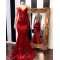 Mermaid Spaghetti Straps Sparkling Long Prom Dress Formal Evening Dresses 601432