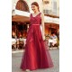 A-Line Lace V-Neck Long Prom Dress Formal Evening Dresses 601451 A-Line Lace V-Neck Long Prom Dress Formal Evening Dresses 601451
