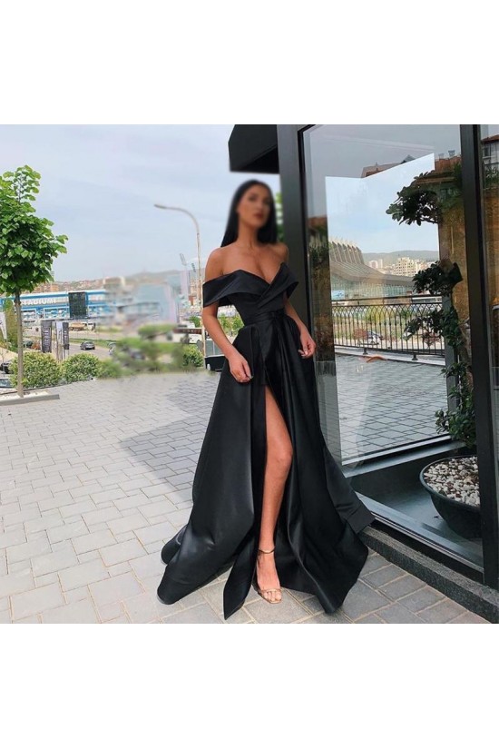 A-Line Off-the-Shoulder Long Prom Dress Formal Evening Dresses 601485 A-Line Off-the-Shoulder Long Prom Dress Formal Evening Dresses 601485