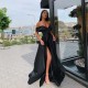A-Line Off-the-Shoulder Long Prom Dress Formal Evening Dresses 601485 A-Line Off-the-Shoulder Long Prom Dress Formal Evening Dresses 601485