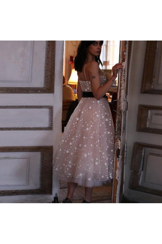 A-Line Spaghetti Straps Sparkling Prom Dress Formal Evening Dresses 601496 A-Line Spaghetti Straps Sparkling Prom Dress Formal Evening Dresses 601496